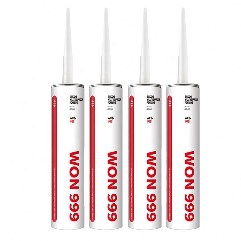 Multi Purpose Rtv 100% Neutral Silicone Sealant For Pvc Panel