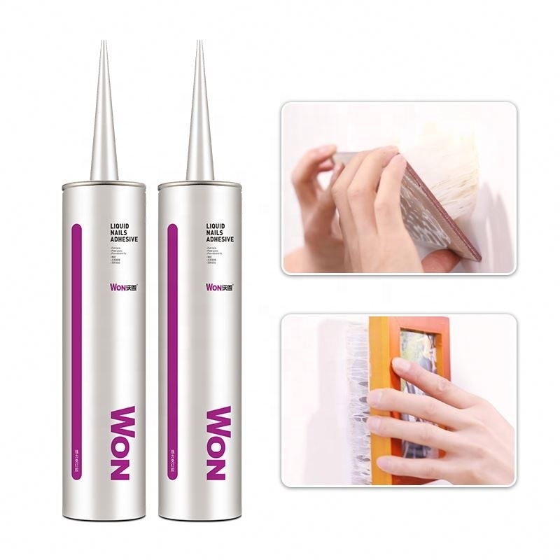 Fast Curing High Viscosity Waterproof Purpose Nail Free Glue Price