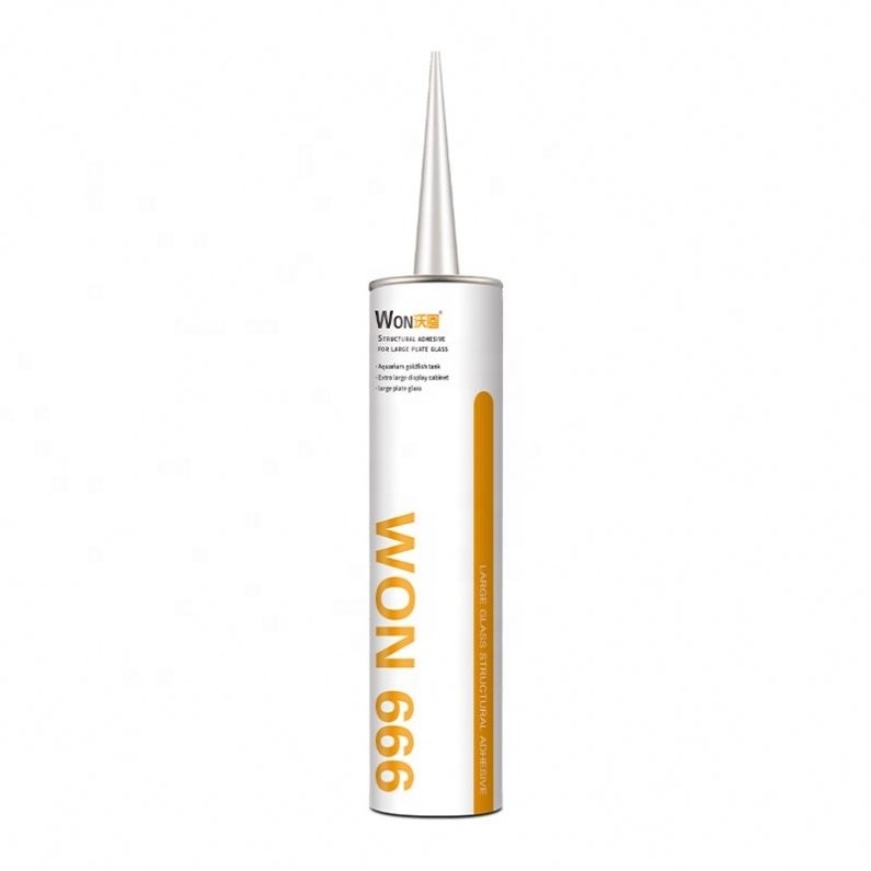 Acid Silicone Sealant Silicone Clear White And Black Mildew Proof And Waterproof Acetic Silicone Sealant