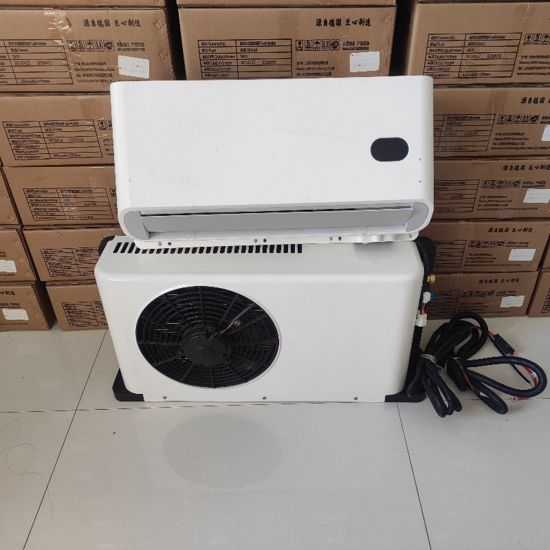 High Quality 12V 24V Electric DC Split Parking Air Conditioner Cab Universal Truck Tractor