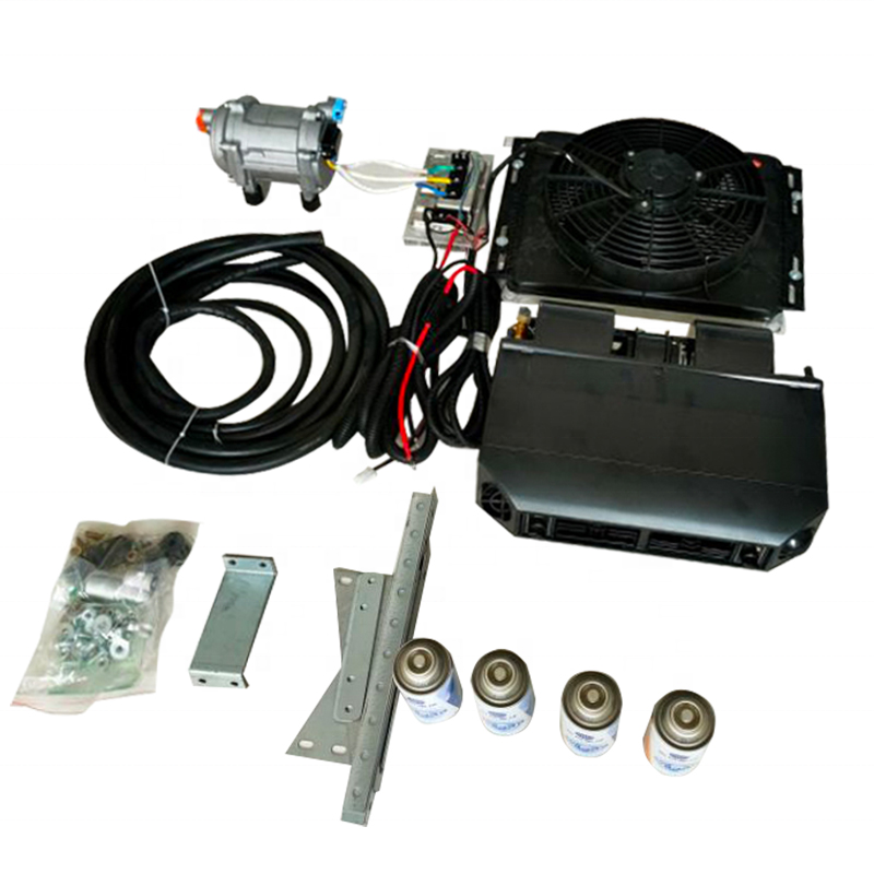 12v 24v hidden car ac kit systems parking air conditioner parking cooler for small cars