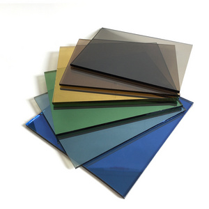 China 4-12mm bronze tinted reflective float glass for building