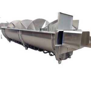 Spin Chiller Slaughtering Abattoir Chicken Equipment Poultry Spiral Chiller Pre-Cooling Machine