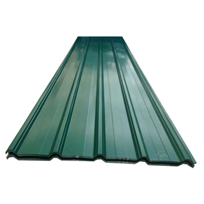 Roofing iron sheets 0.5 mm thick galvanized weight blue colour black standing seam roof sheets