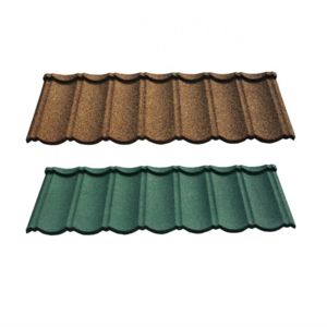 high quality metal tiles stone customized roof sheet colorful stone coated roof tiles 0.35mm thickness