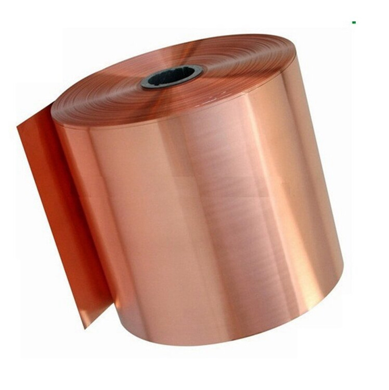 99.99% Oxygen Free Copper Coil / Pure Copper Strip Foil