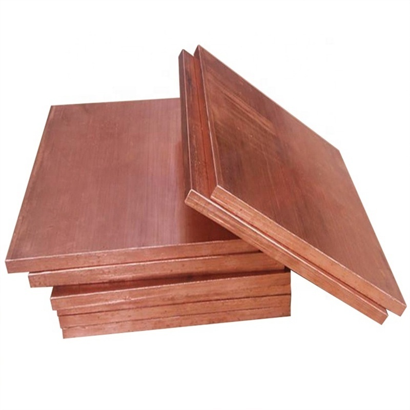 ASTM Decorative Polished Copper Sheet 999 Pure Red/Brass Copper Plate Coil C1220 Cuzn37 T2 for Sale