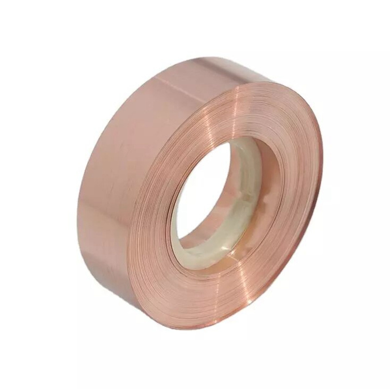 99.99% Oxygen Free Copper Coil / Pure Copper Strip Foil