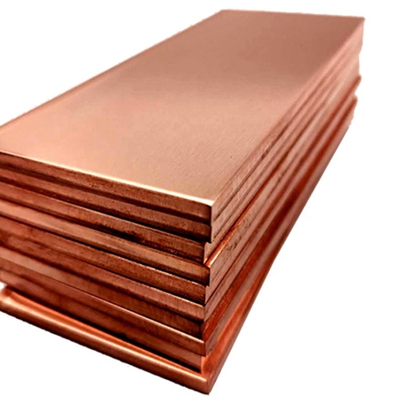 ASTM Decorative Polished Copper Sheet 999 Pure Red/Brass Copper Plate Coil C1220 Cuzn37 T2 for Sale