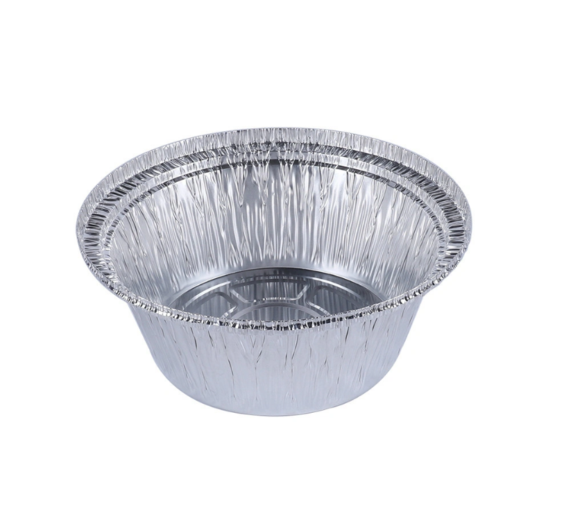 8011 Disposable Tin Foil Baking Pan/Trays with lids Barbecue Box Takeaway Aluminum Foil Tableware