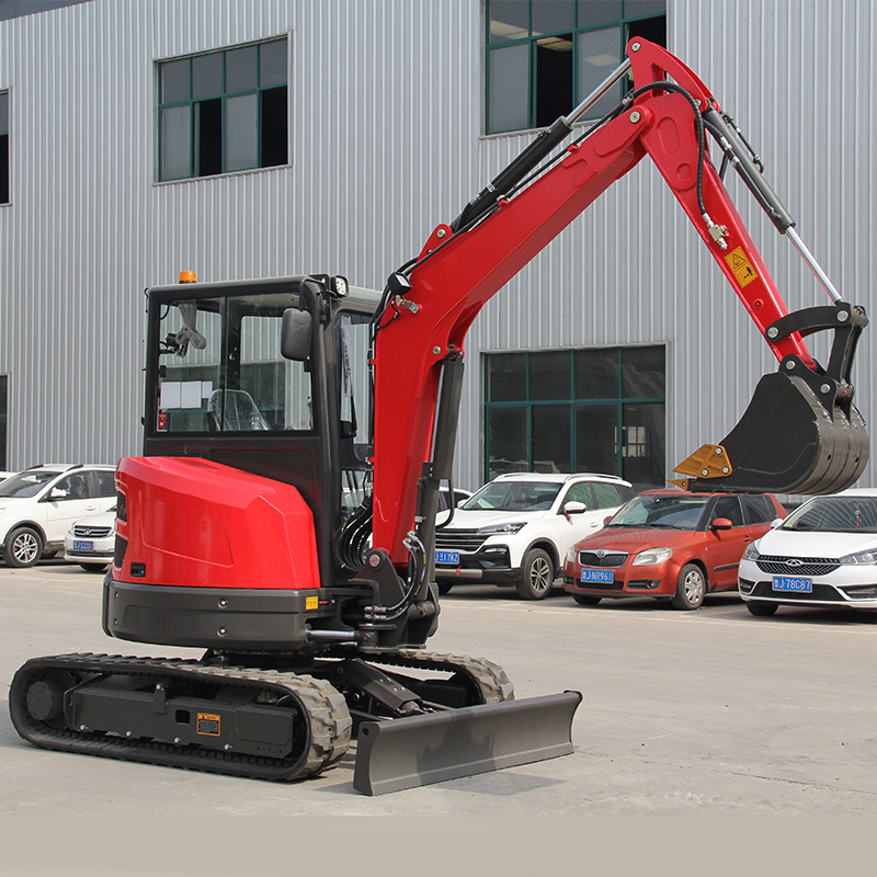 Free Shipping EPA EURO5 mini excavator 3.5 Ton Hydraulic Excavator Mini Digger Bagger Kubota Engine used Excavator