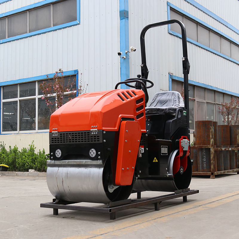 Vibratory road roller mini compactor new compact roller small road roller