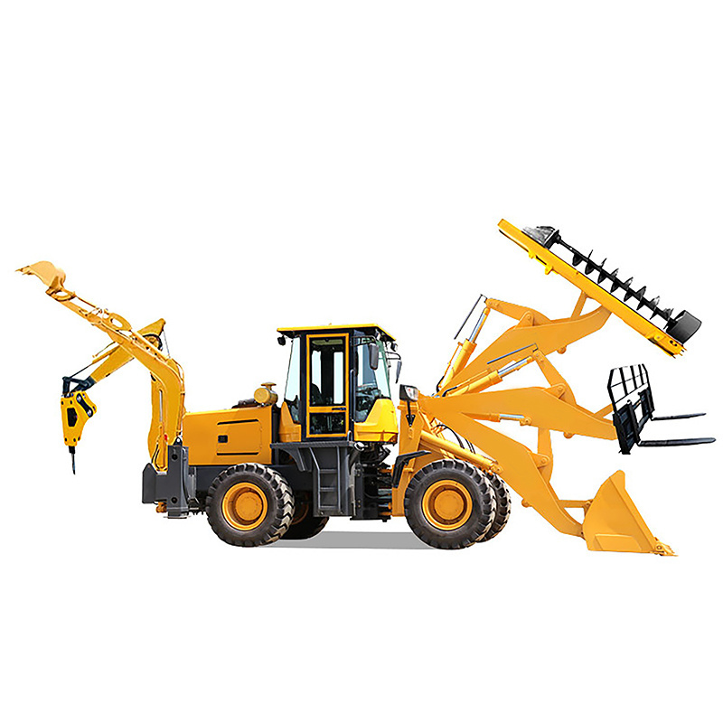 compact tractor with loader and backhoe loader backhoe 4x4 small backhoe loader