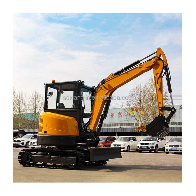 CE EPA Mini Track Digger 1000 Kg Bagging Excavator 1 /1.5/2 Ton Mini Excavator Kubota Engine