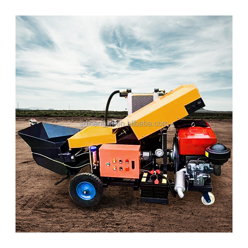 Diesel concrete pump Concrete Truck Mounted Pump small mobile concrete pump price for sale