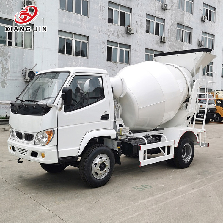 Chinese car mini concrete mixer trucks with 2.6m3 Concrete mixer truck