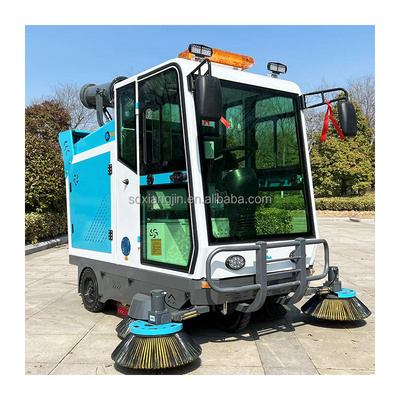 Garbage Sweeper Truck Mini Tractor Mounted Road Cleaning Truck