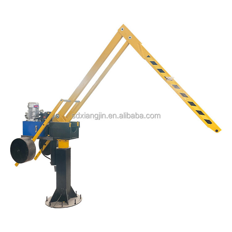 300 KG Balance Crane Folding Remote Control 360 Rotation Hydraulic Jib Cranes