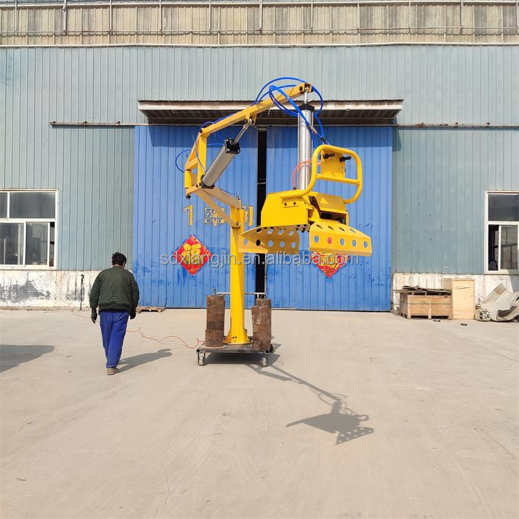 Gripper Robot Warehouse Use Mobile Stacker Crane 100kg Feed Cement Bag Handling With CE