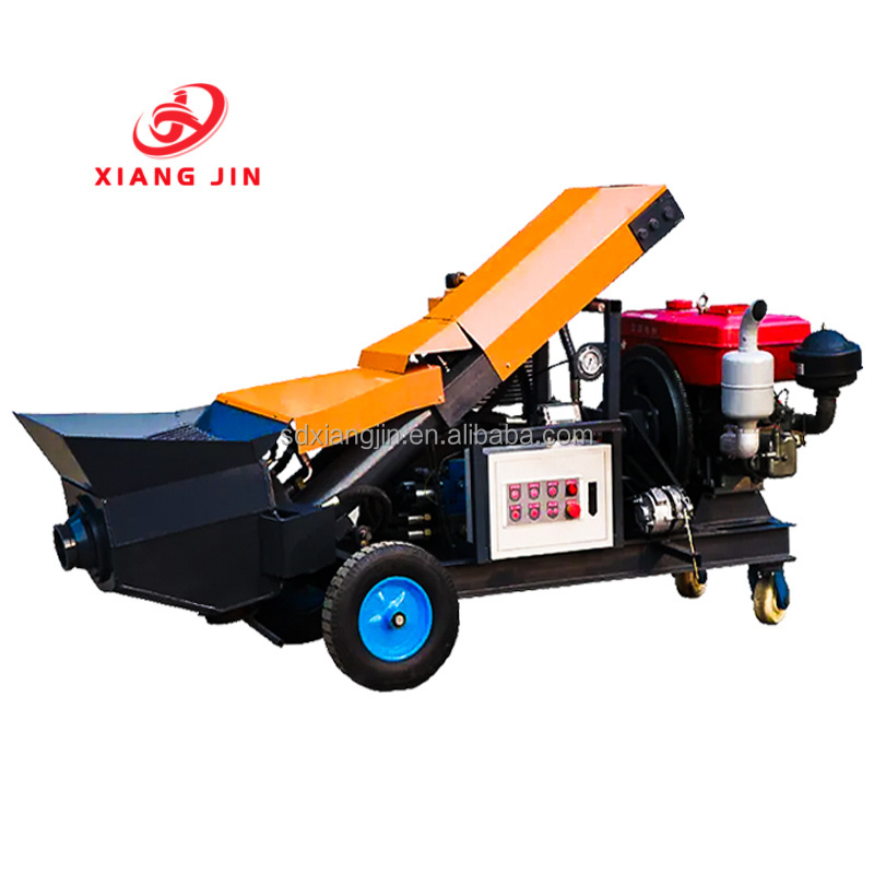 Diesel concrete pump Concrete Truck Mounted Pump small mobile concrete pump price for sale