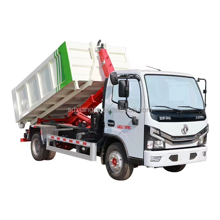 Mini Arm Roll Off Container Garbage Truck 4x2 Roll Off Garbage Truck