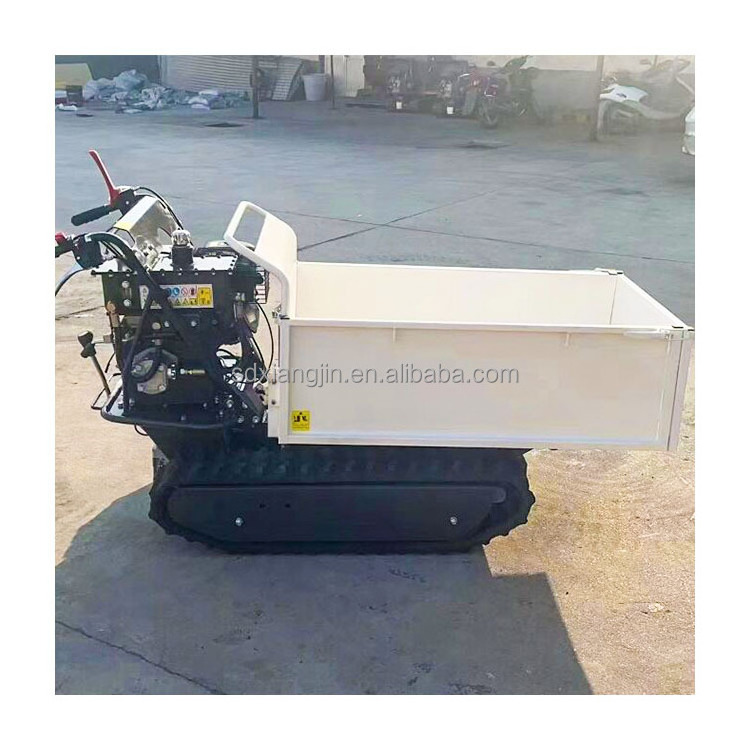 300kg Small Tracked Transport Vehicles Tippers Crawler Dump Trucks for sale