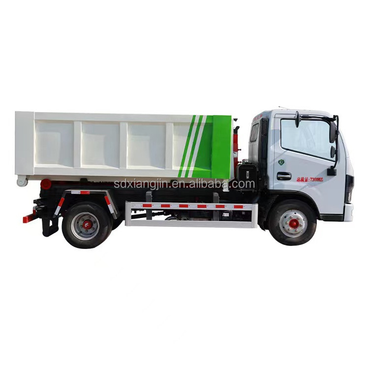 Mini Arm Roll Off Container Garbage Truck 4x2 Roll Off Garbage Truck