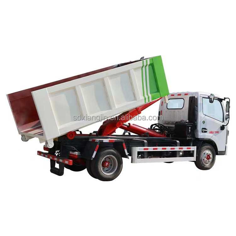 Mini Arm Roll Off Container Garbage Truck 4x2 Roll Off Garbage Truck