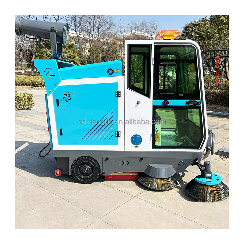 Garbage Sweeper Truck Mini Tractor Mounted Road Cleaning Truck