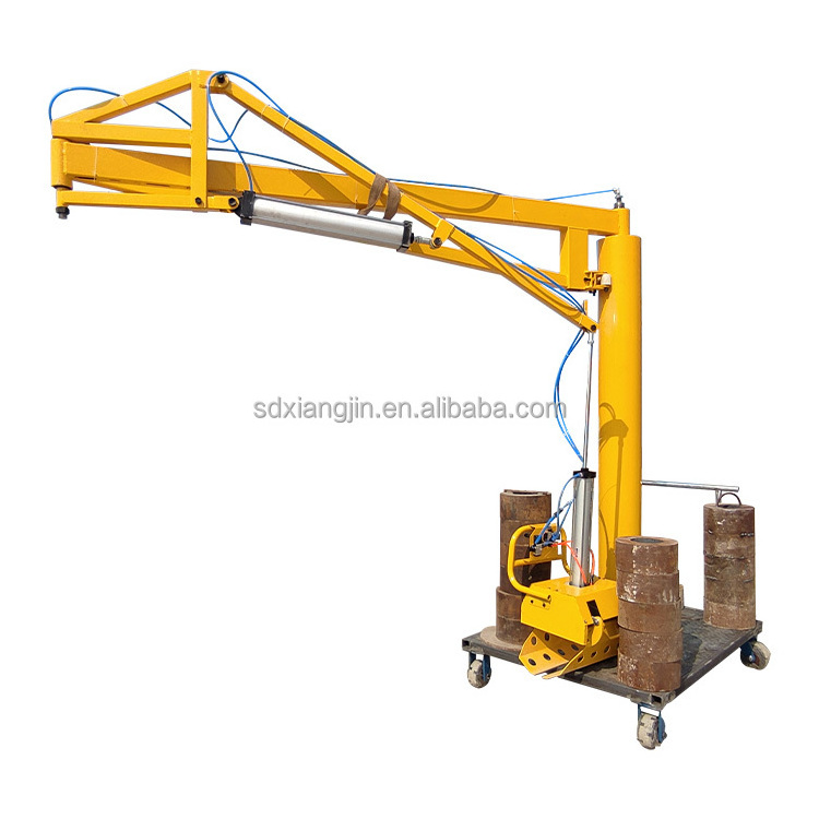 Gripper Robot Warehouse Use Mobile Stacker Crane 100kg Feed Cement Bag Handling With CE