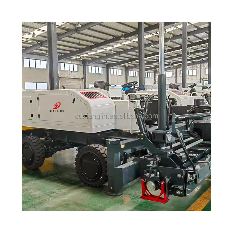 Concrete Paving Floor Leveling Machine Laser Power Screed Laser Guided Leveling Screed export  to Mexico