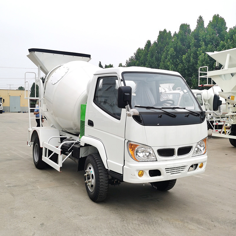 Chinese car mini concrete mixer trucks with 2.6m3 Concrete mixer truck