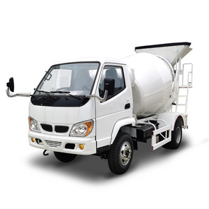 Chinese car mini concrete mixer trucks with 2.6m3 Concrete mixer truck