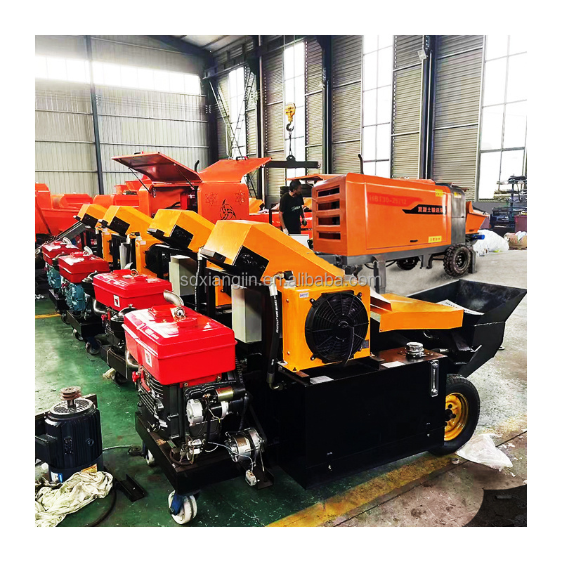 Diesel concrete pump Concrete Truck Mounted Pump small mobile concrete pump price for sale