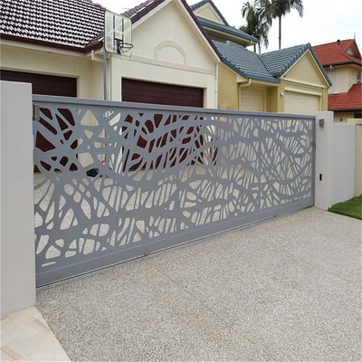 Laser Cutting decorative Metal screens Panels Aluminium  Stainless /Corten steel Privacy  Screens&Fence