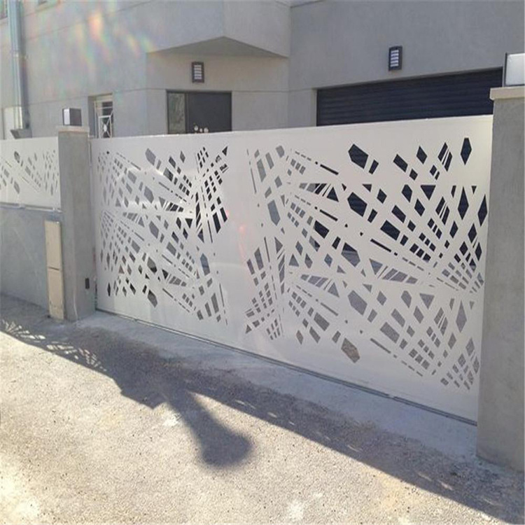 Laser Cutting decorative Metal screens Panels Aluminium  Stainless /Corten steel Privacy  Screens&Fence