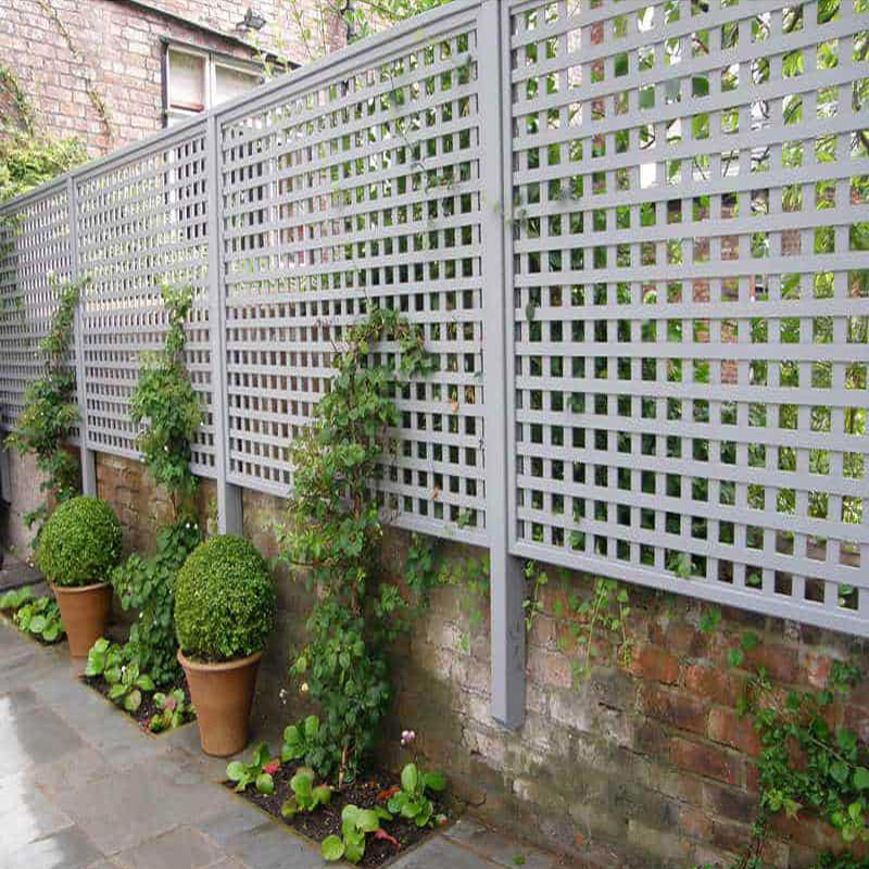 Lattice fence garden farm family cheap fence board corten steel panel, corten steel fence