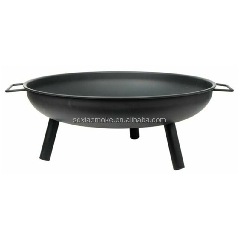 outdoor heat brazier   bowl  round black fire pits with feet  holder round bonfire fire pit fireplace