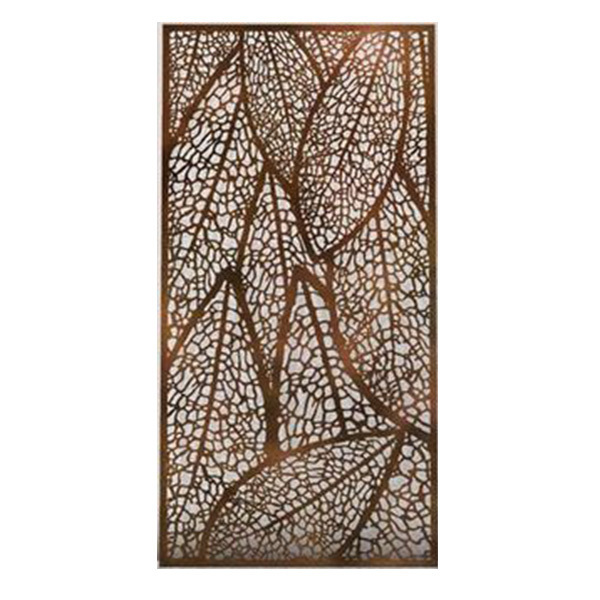 Lattice fence garden farm family cheap fence board corten steel panel, corten steel fence