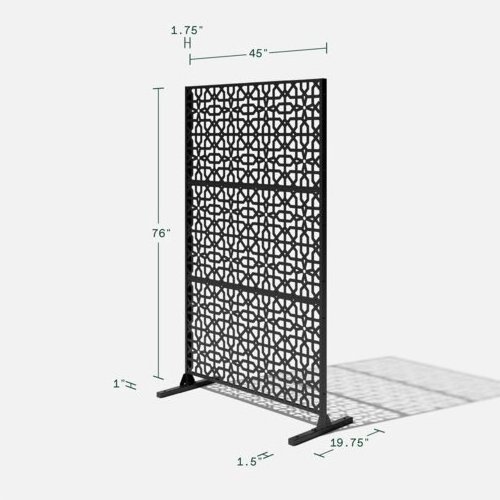 Garden Aluminum Balcony Privacy Fence Profile Shutter Frame Bar Horizontal Slatted Fence