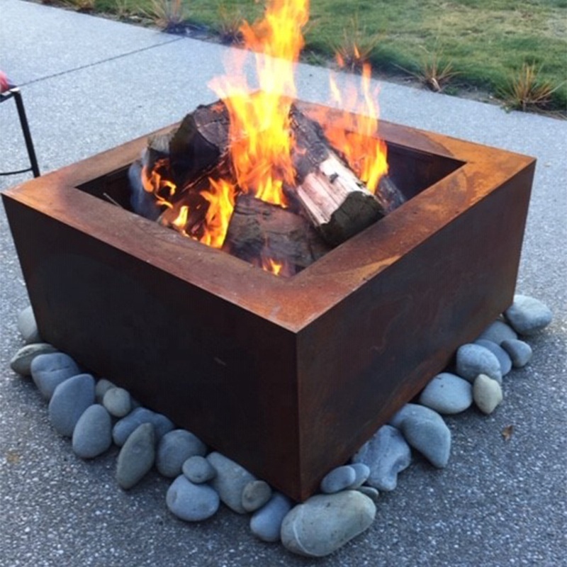 internal firewood fireplace  sets & accessories corten steel modern wood burning fireplaces