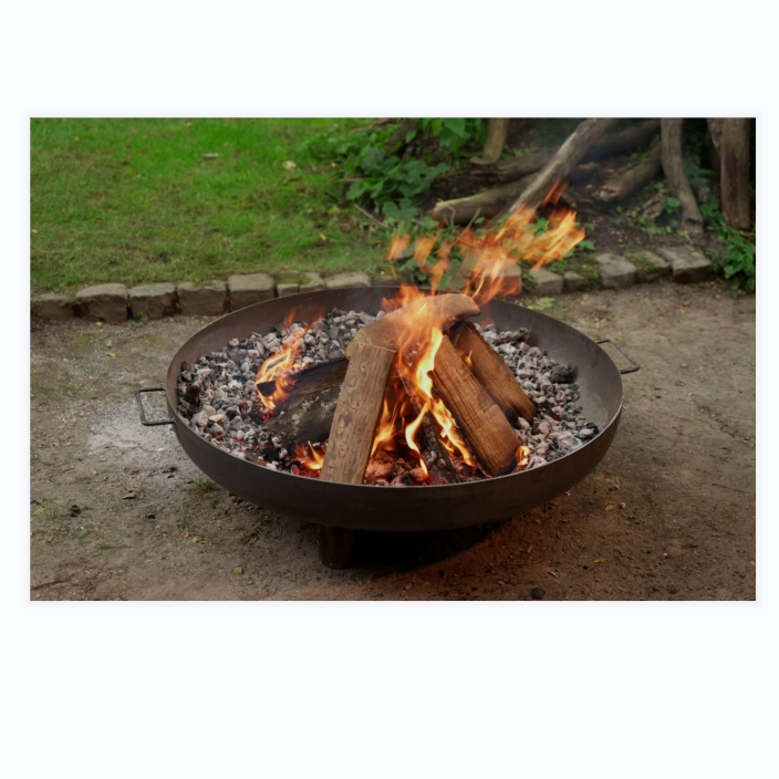 outdoor heat brazier corten  steel  bowl  round fire pits with feet  holder round bonfire fire pit fireplace