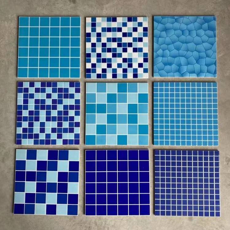 Modern Mosaic bathroom tile 300*300mm  kitchen backsplash tile mosaic outdoor pool with construction materials