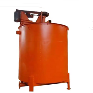 High efficiency cyanide leaching tank