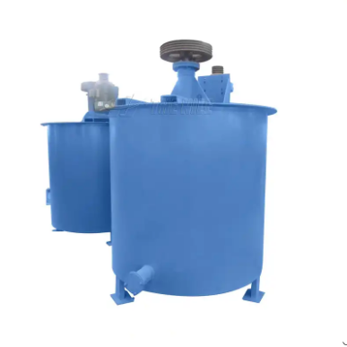 High efficiency cyanide leaching tank