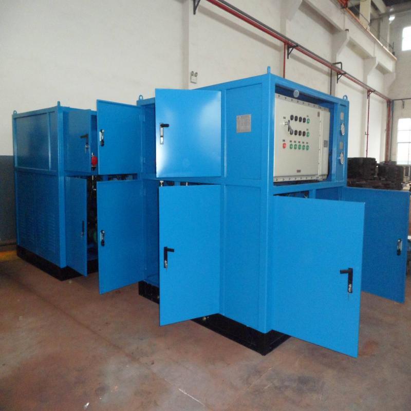 Hydraulic power tong hydraulic power units station used on oil drilling rig and power tong