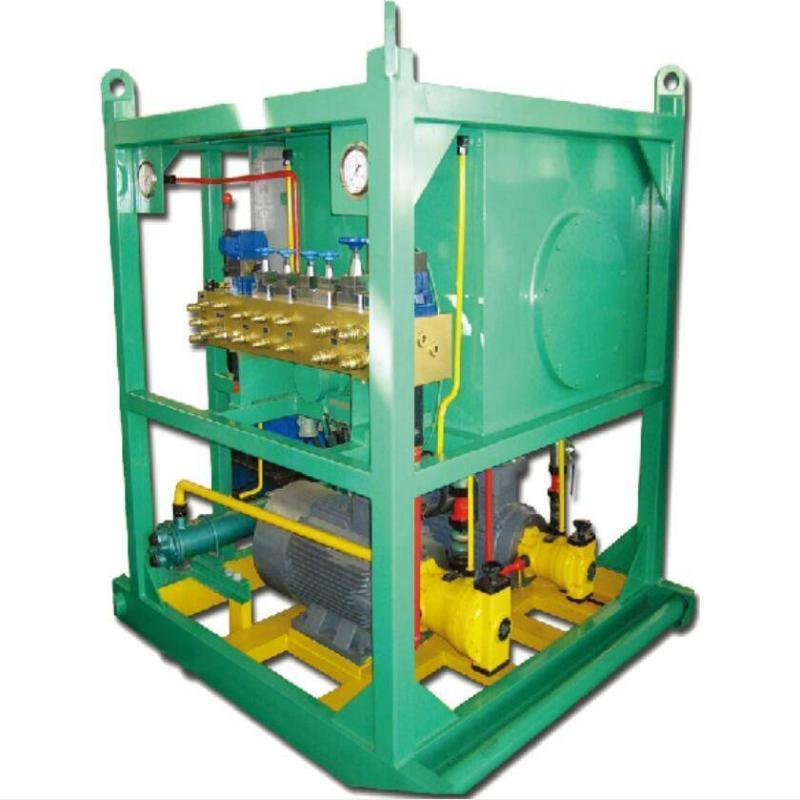 Hydraulic power tong hydraulic power units station used on oil drilling rig and power tong