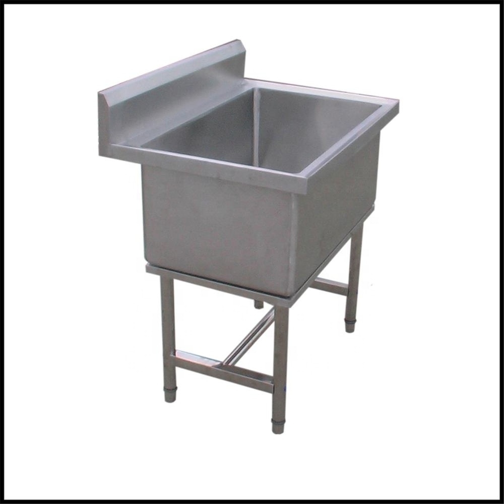 Commercial kitchen equipment stainless steel sink for sale