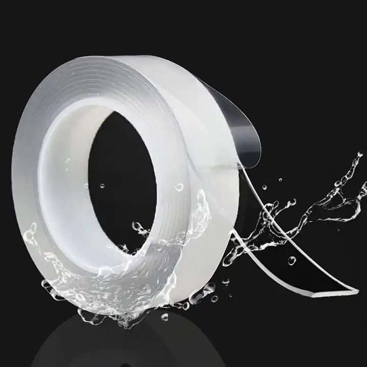 Low MOQ Nano Tape Wholesale Strong Viscosity Removable Double Sided Nano Tape Strips Transparent Gel Tape