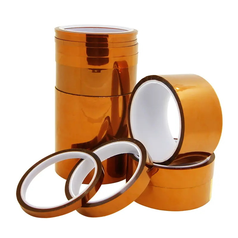 Rongfan Heat Resistant PI Tape Wholesale Kaptons Tapes Thermal Insulation Insulating Adhesive Polyimide Film Tape